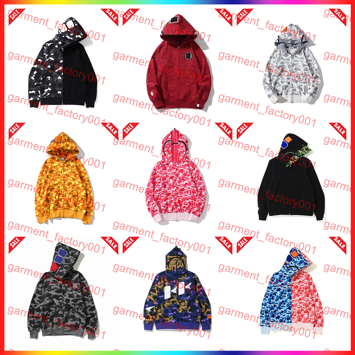 5A designer Buyers' PicksHoodie Mens Hoodies Full Zipper Boys Girls Sweater school dress Sweatshirt Hoodie Pullover Hoody 100% Pure Cotton hight Quality 01