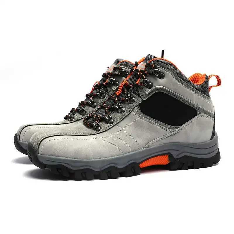 Waterproof Hiking Boots Men Autumn Winter Nonslip Lightweight Breathable Hiking Shoe Outdoor Trekking Hiking Shoes Hunting Shoe C251014