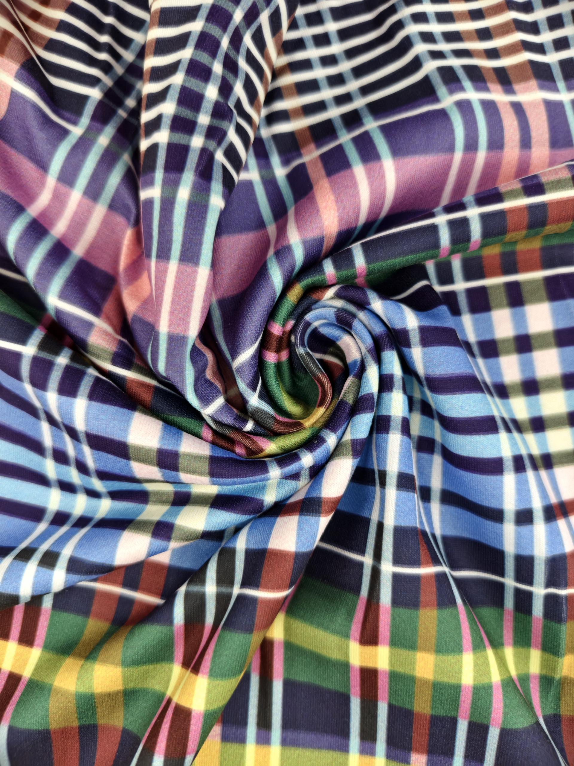 Women's Fashion Zebra - Plaid Printed Casual Wide - Leg Pants-CF42392