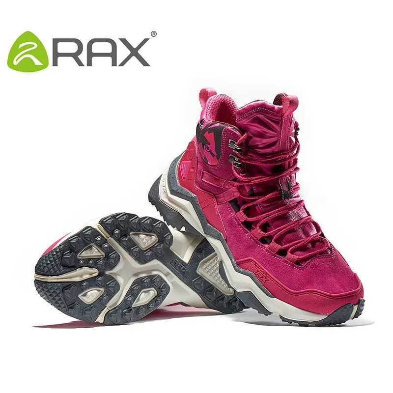RAX Women Hiking Boots Waterproof Trekking Shoes Lightweight Mountain Climbing Boots Antislip Outdoor Sports Shoes Toursim C251014
