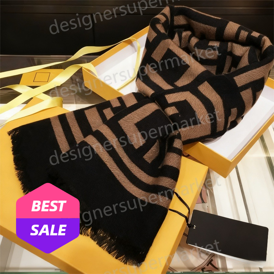 Classic Designer Scarf Designers Cashmere Tassel Winter Echarpe Luxe Scarves Scarfs Shawl Sciarpa Sjaal For Womens and Mens