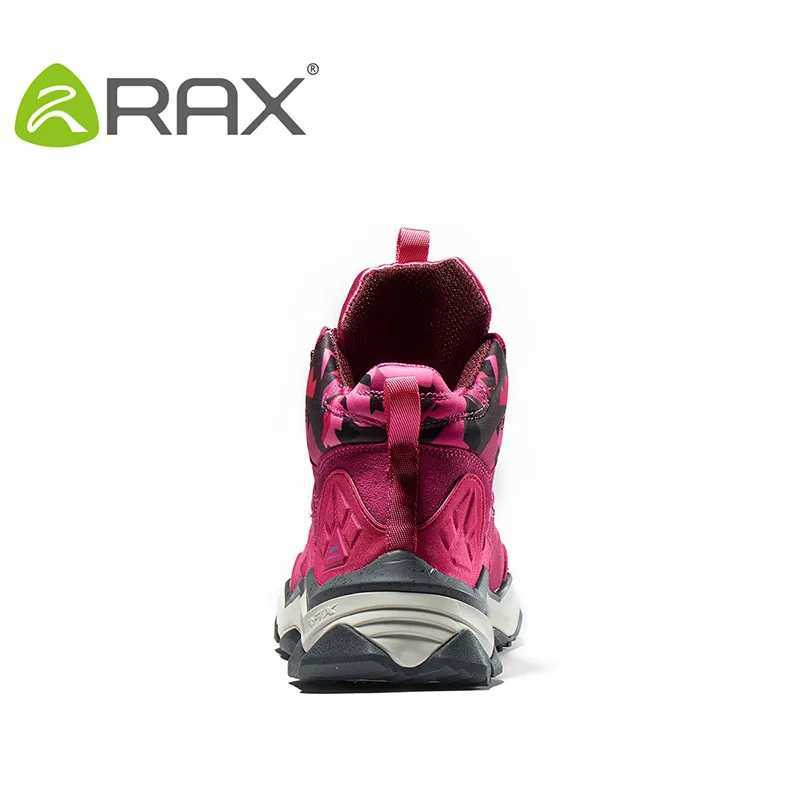 RAX Women Hiking Boots Waterproof Trekking Shoes Lightweight Mountain Climbing Boots Antislip Outdoor Sports Shoes Toursim C251014