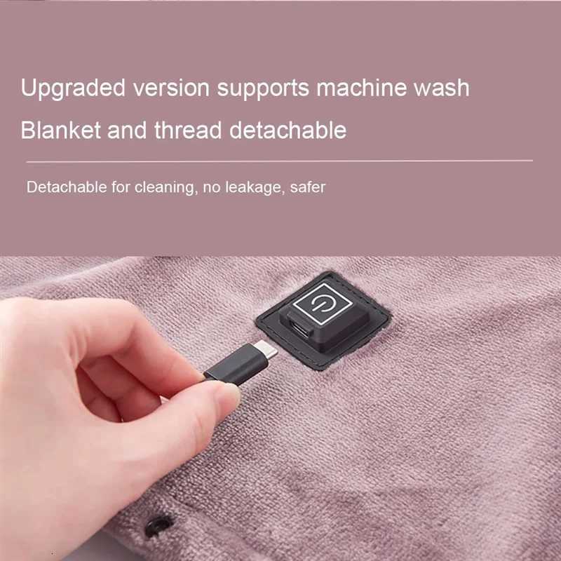 A69eheated Electric Blanket Warmup Blanket 3 Heating Levels 39 X 31 Inch Warming Mat Fast Heating Warming Blanket For Home Y251014