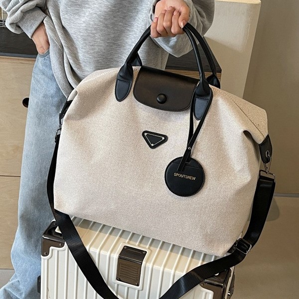 Free shipping Simple bag fashionable short distance travel bag large capacity bag women luggage bag travel bag outdoor handbag