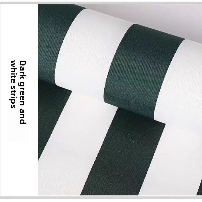 High-Quality 600D Thickened Yarn-Dyed Oxford Fabric Super Sun-Resistant Color Stripe Sunshade Tarpaulin High Waterproof Rain Shelter Wholesale