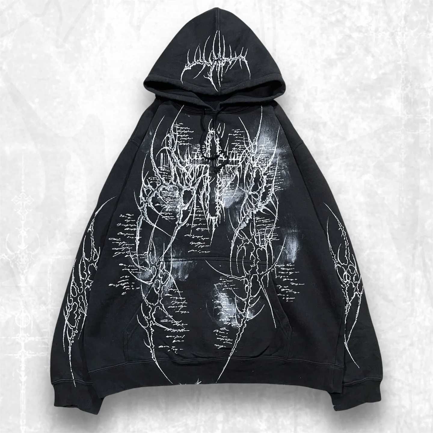 Y2K Cardigan Sports American Hooded Jacket Mens 2000 Autumn HipHop Street Niche Loose Gothic Retro Grunge Casual Couple Tops J251014