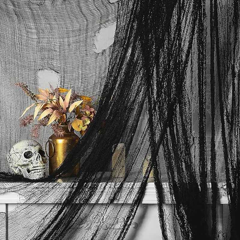 Halloween Bloody Gauze DecorationsHorror Bloody Cloth BandageDoor CurtainsssHalloween Haunted House Party Props C2510141