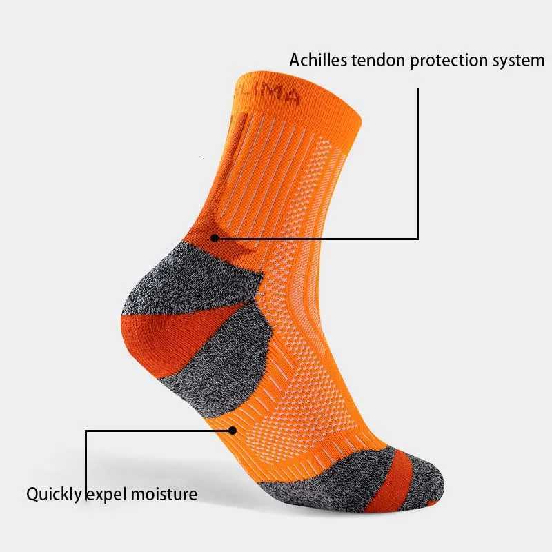 New Professional Marathon Running Sock Men Women Sports Fitness Ankle Thickened Cushioned Short Tube Low Cut Boat Ankle Socks Z251014