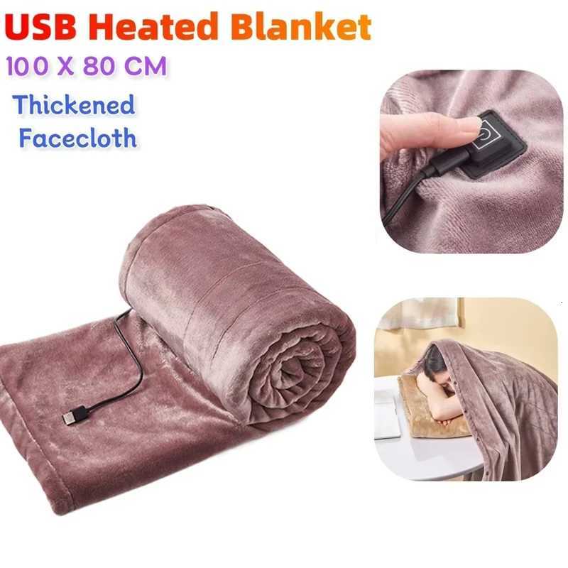 A69eheated Electric Blanket Warmup Blanket 3 Heating Levels 39 X 31 Inch Warming Mat Fast Heating Warming Blanket For Home Y251014