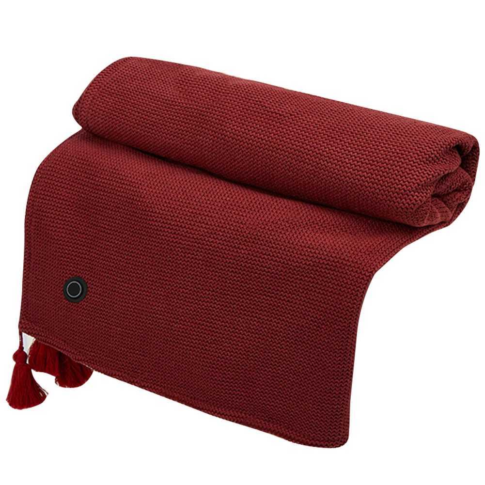 Wearable USB Heated Blanket Shawl 3 Heating Levels Heated Shawl Portable Body Warmer Blanket for Home Office Y251014