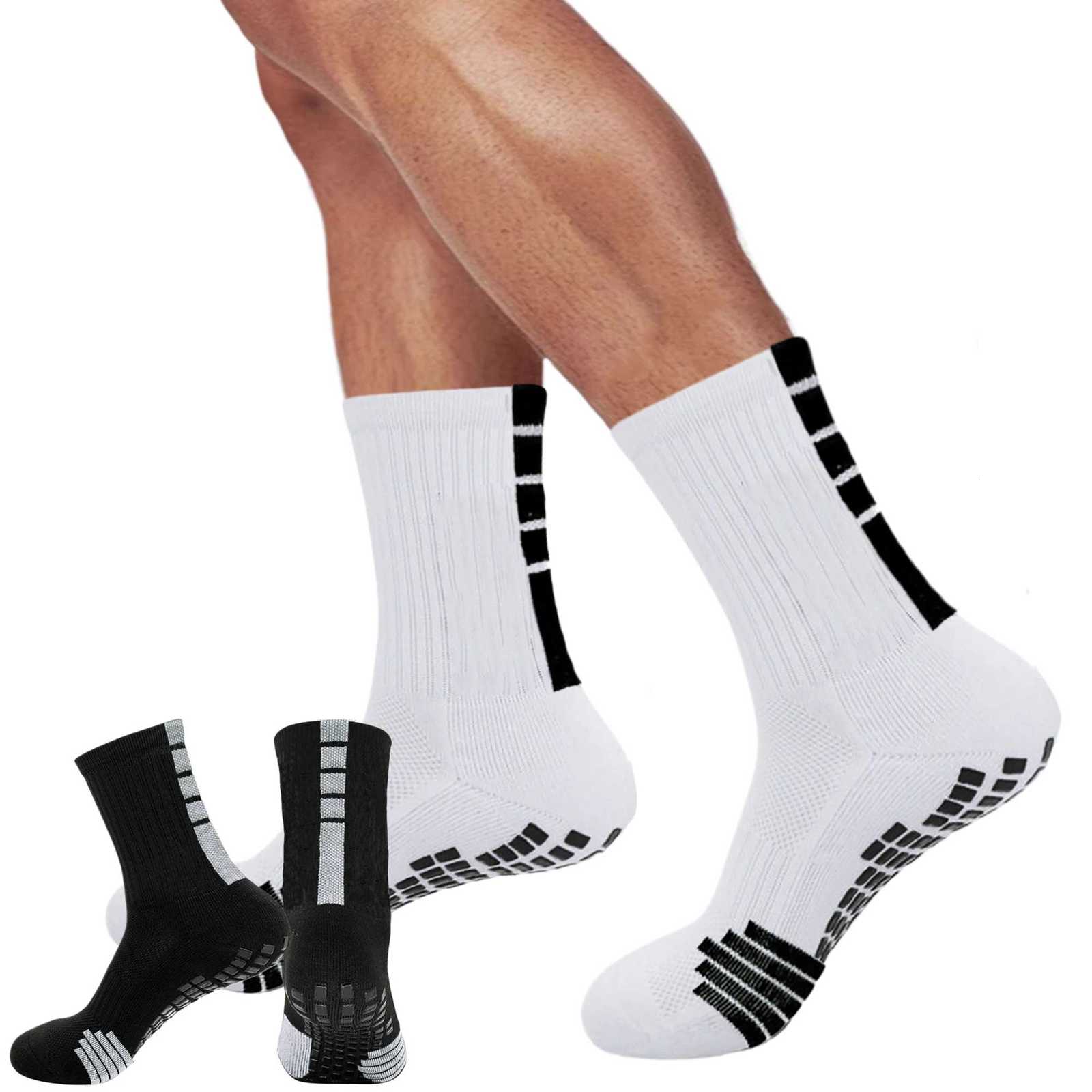 Non Slip Grip Socks for Men and Women Ideal for Football Basketball Baseball Rugby Running Hiking Tennis Skateboard Exercise Z251014