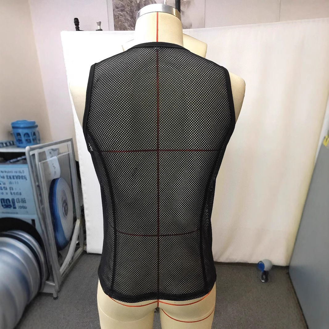 Men's Tank Tops Summer Plus Size Men Sexy Transparent Mesh Sports Fitness Sleeveless Vest