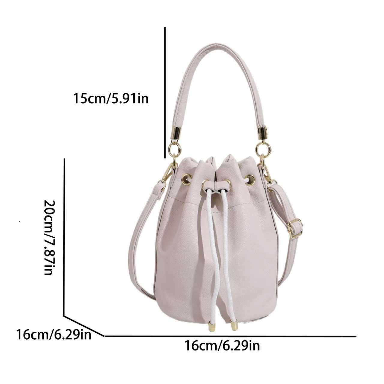 Designer Black Coffee Crossbody Bags Wen Luxury Pu Leather Handbags And Purse Bucket Shoder Bags Tote D251014