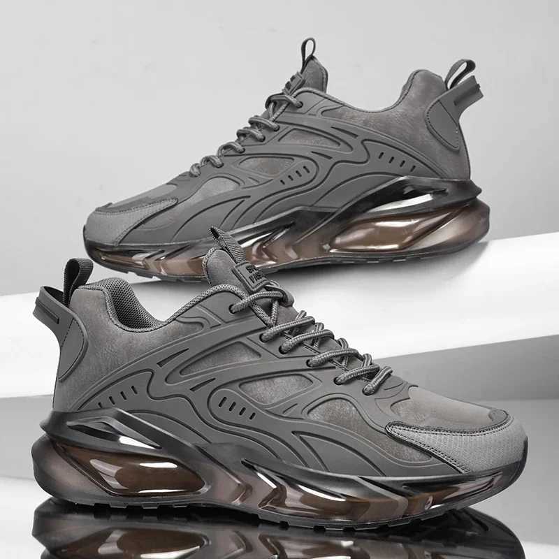 YRZL Sports Shoes for Men Lightweight Running Shoes Breathable Mesh Sneakers Anti Slip Comfortable Athletic Footwear Outdoor C251014