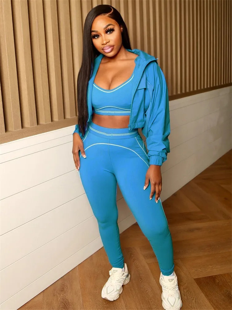 Summer And Spring Sleeveless Tank Crop top Suits Tracksuits Womens Suits Fashion Pants Female Soild Yoga 2 Piece Sets 251009