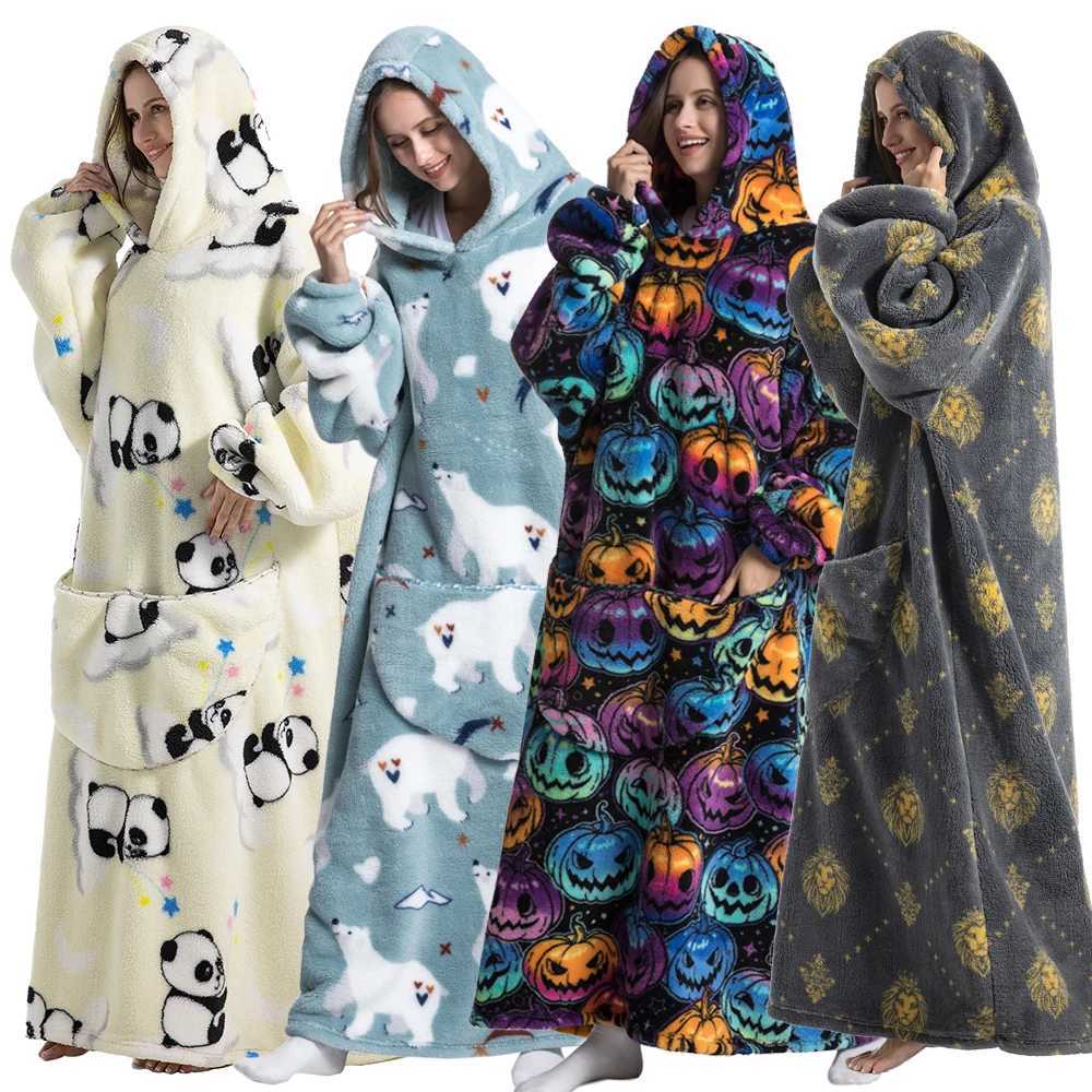 Winter Hoodies Womans Plus Size Clothing Sweatshirt Designer Hoodies Bear Lion Pumpkin Plush Hoodie Halloween Christmas Costumes Y251013