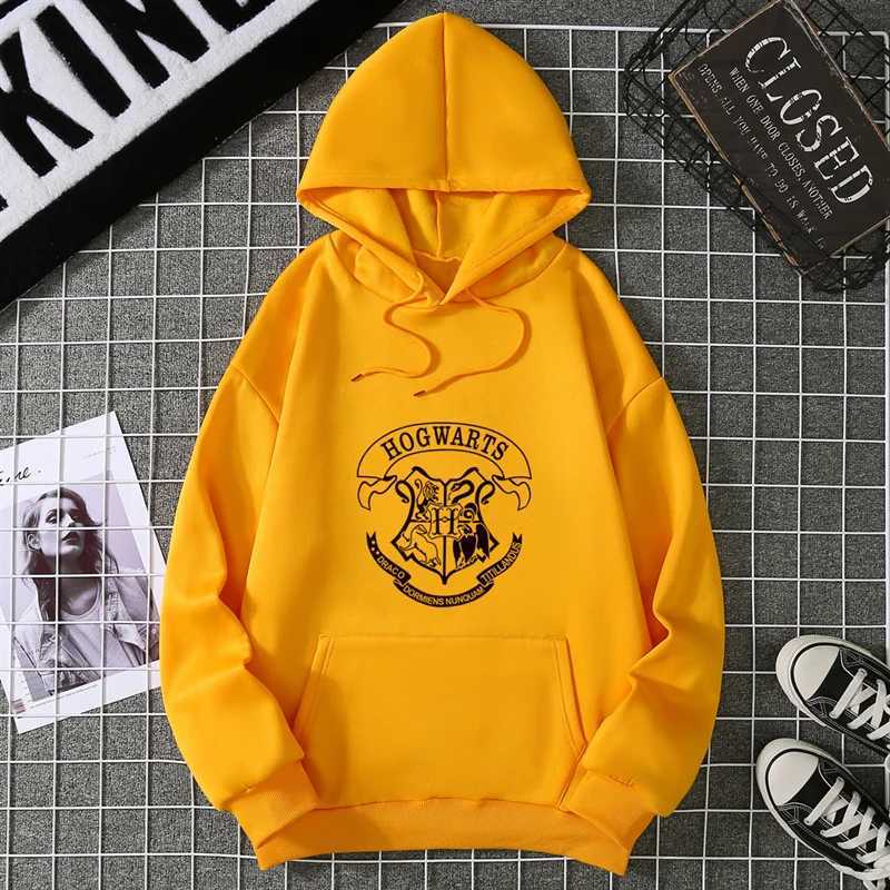 2025 Fashion Hogwarts Printed 2d Hoodies Women Sweatshirt Autumn Winter Long Sleeves Y2k Casual Loose Tops Oversized Hoodies J251014