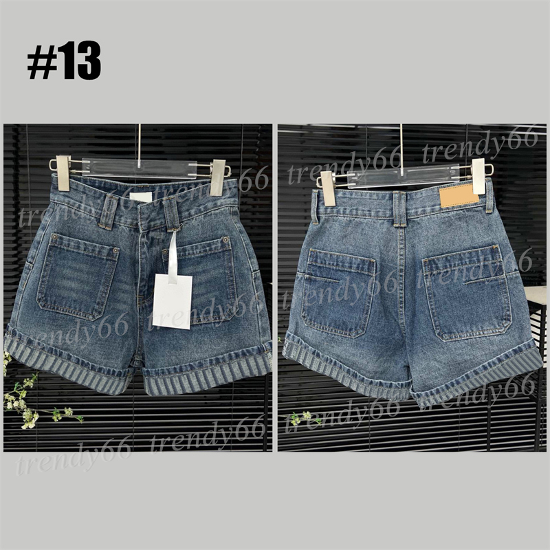 Premium Quality Fashion Brand Women's Denim Shorts Hot Pants for Summer