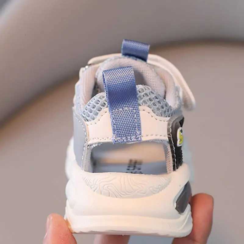 Children Girls Sports Soft Sole Outdoor Running Boys Breathable Mesh Sneakers Casual Toddlers Walking Shoes C260130