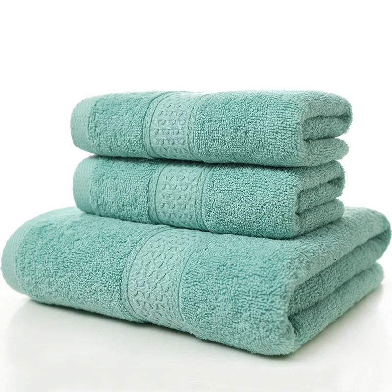 Large Cotton Super Absorbent Thick Towel Bath 70140 Soft Comfortable Beach 251013 - view 7