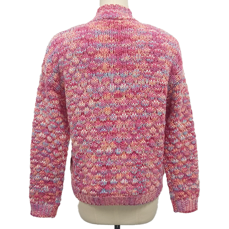 Women's Sweaters Women's Long - Sleeve V - Neck Colorful Knit Cardigan, Trendy and Comfortable AS-2660