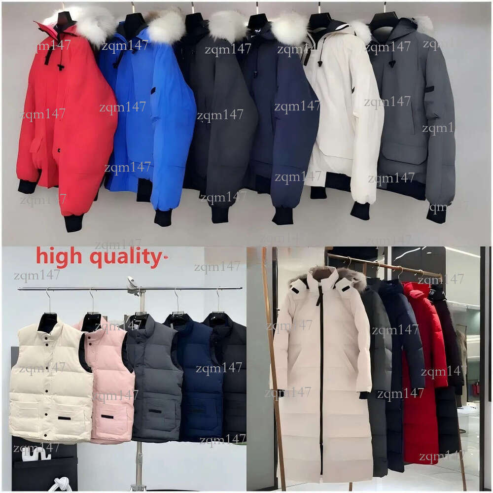 Designer Canadian Parkas mens jackets Winter Cotton Women's Parka Coats Outdoor Windbreakers Thickened Warm Coats Custom Asian Size xs-xxl 688