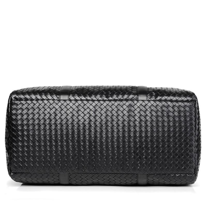 designer bag Large Capacity Travel Men's Casual Short Distance Handbag Plaid Woven Gym Single Shoulder Crossbody Bag