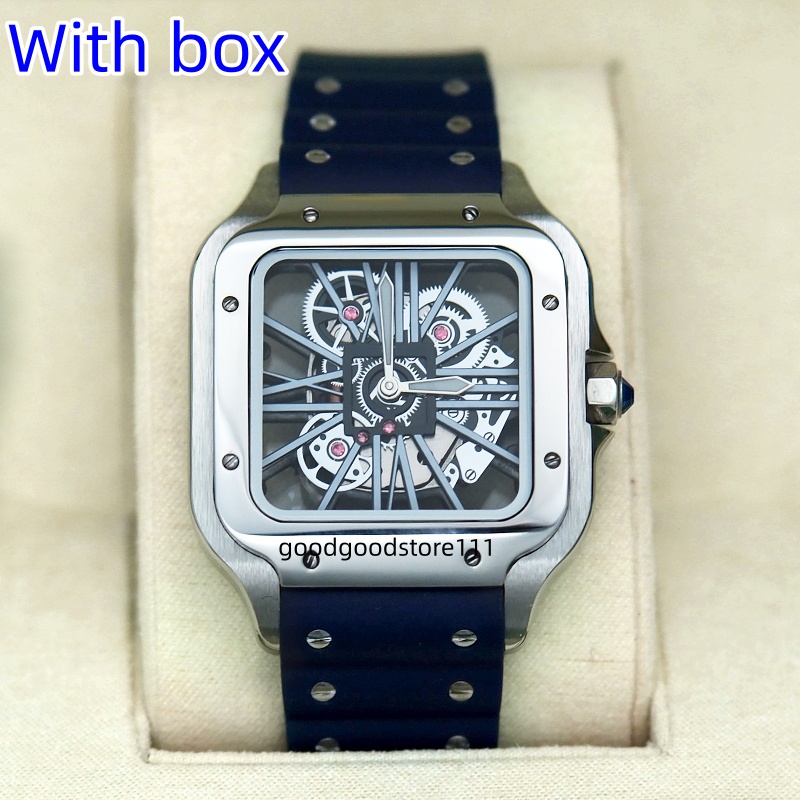 Men's Automatic Watch with Sapphire Luminous Dial - Stainless Steel Swim Watch, Smart Casual Style, 41mm Wristwatches mens watches high quality super clone