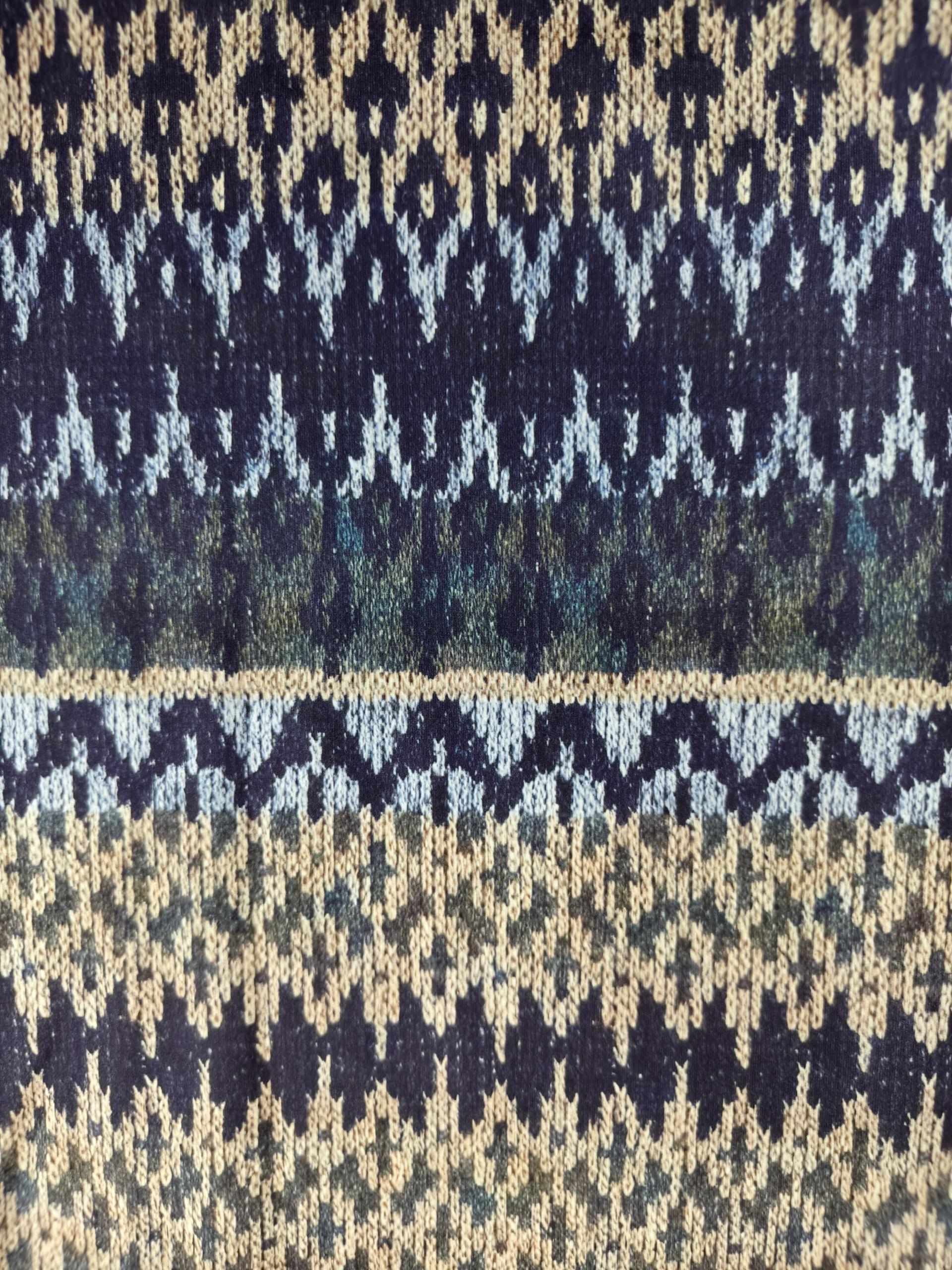 Women's Fashion Pixel - Printed Lightweight Midi Skirt - Versatile Office & Vacation Straight Skirt-CF40681