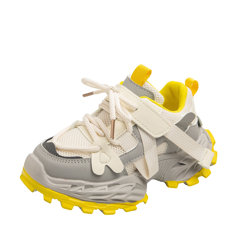 Girls Chunky Sneakers Designer Kids Shoes Children's Boys Toddler Cutefeet Basketball Sports Trainers Shoes Size US9C-US4Y K01078