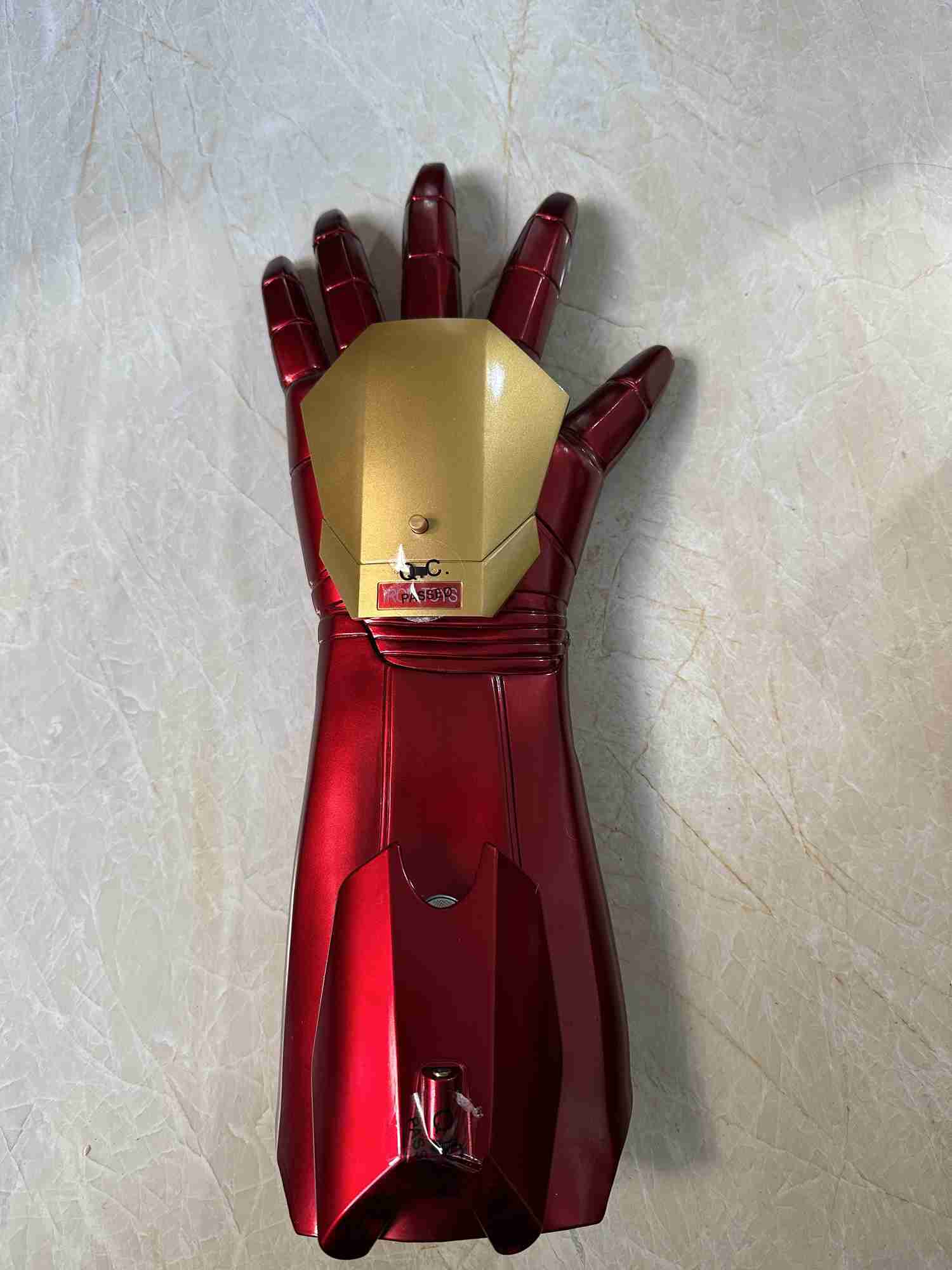Disney Hot Iron Man Helmet Cosplay 1 1 Light Led Wearable Mask Gloves Glowing Eyes Adult Child PVC Action Figure Toys Birthday Gifts W250710
