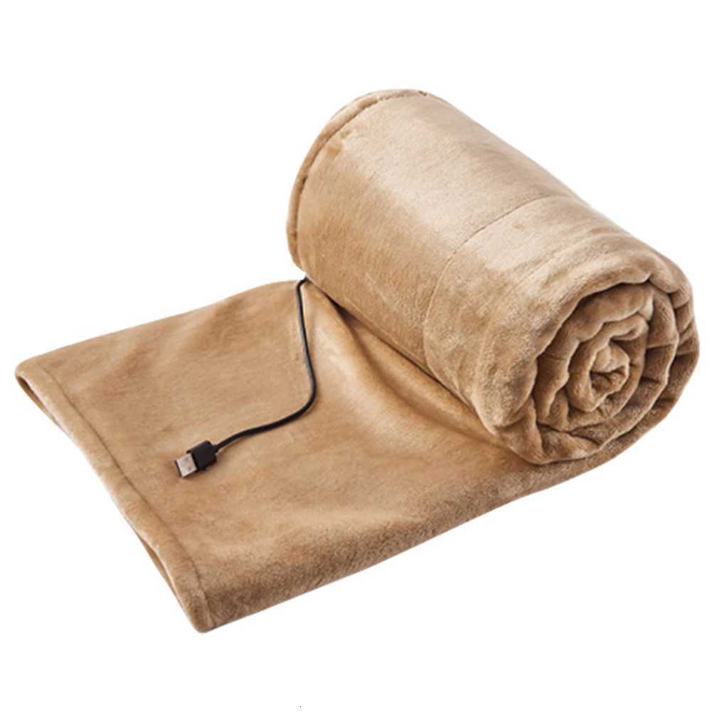 Heated Electric Blanket USB Heated Blanket 39 X 31 In Flannel Heating Blanket Fast Heating Warming Blanket for Home Office Use Y251014