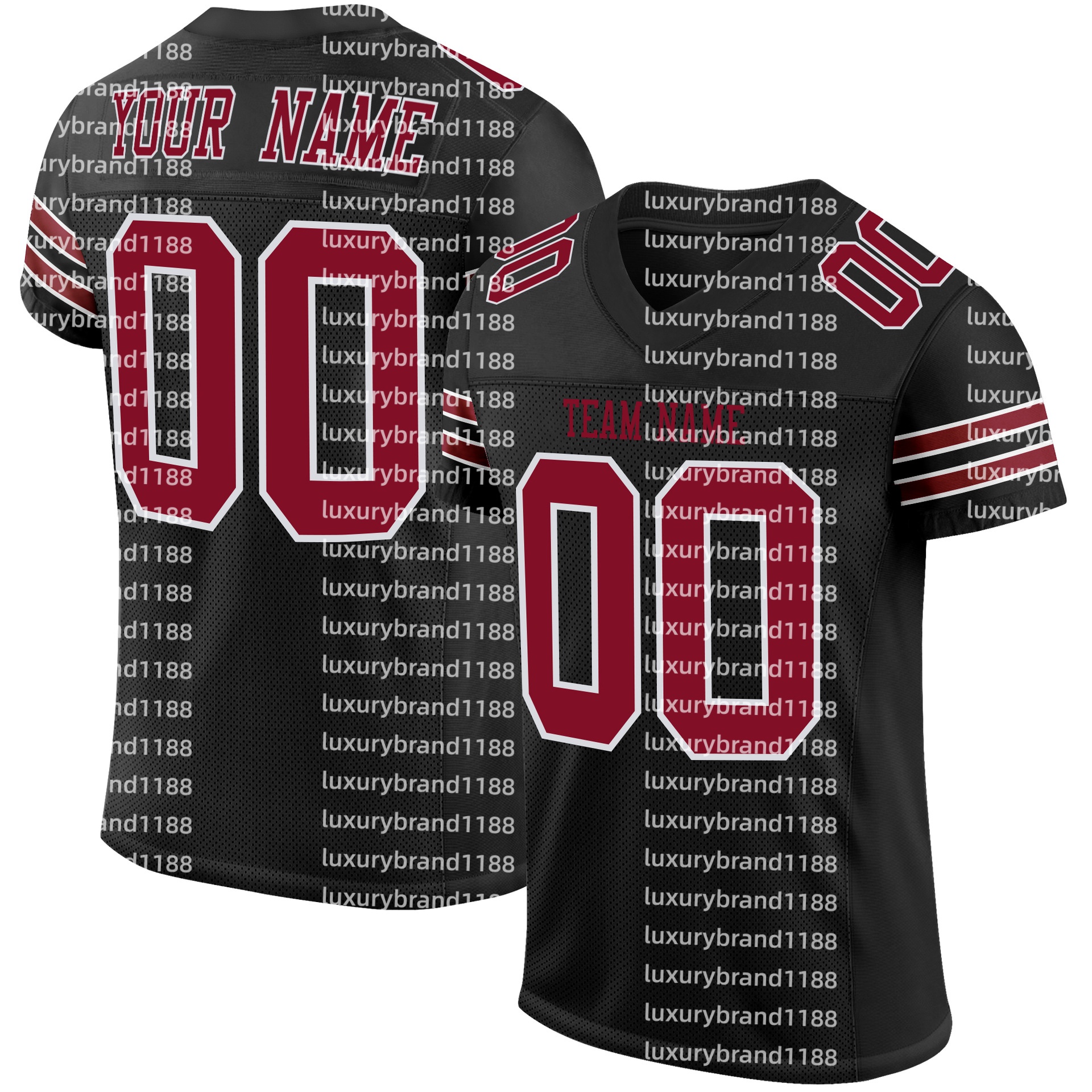 2025 New Saquon Barkley 26 Football Shirt Jersey hot sale Custom Red White-Black Mesh Authentic Football Jersey ed