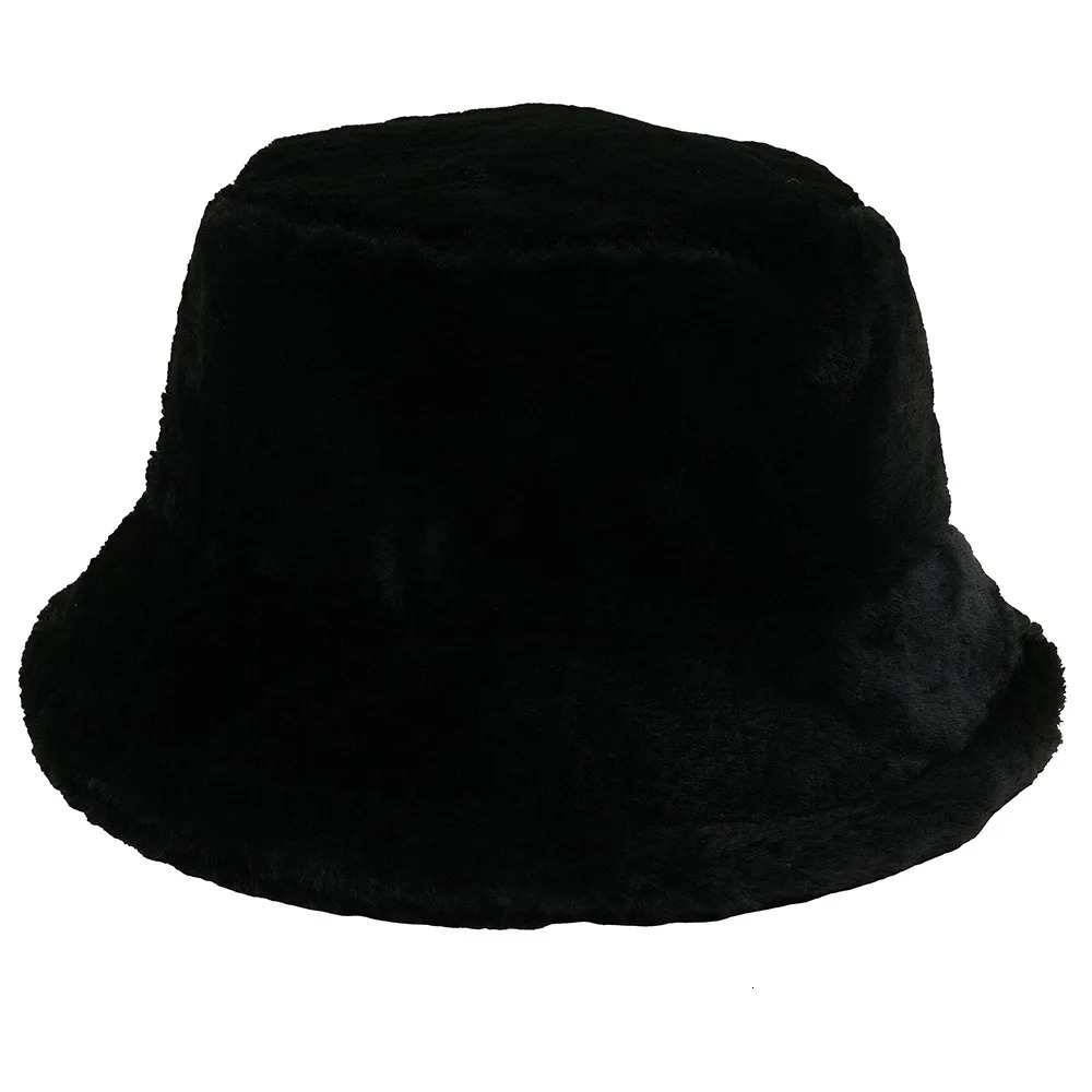 Custom Solid Color Rabbit Fur Autumn And Winter Fisherman WomenS HighQuality Keep Warm Hat Outdoor Panama Hat 251010