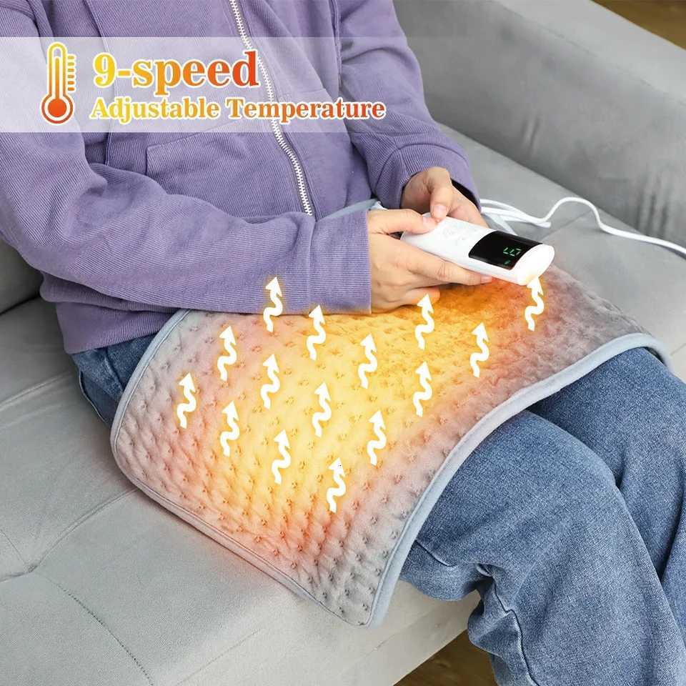 Electric Heating Blanket Thermal Pads Warmer 9 Levels Heated Mat SoftSafe Winter Body Back Leg Warmer Pads Home Use 6030cm Y251014