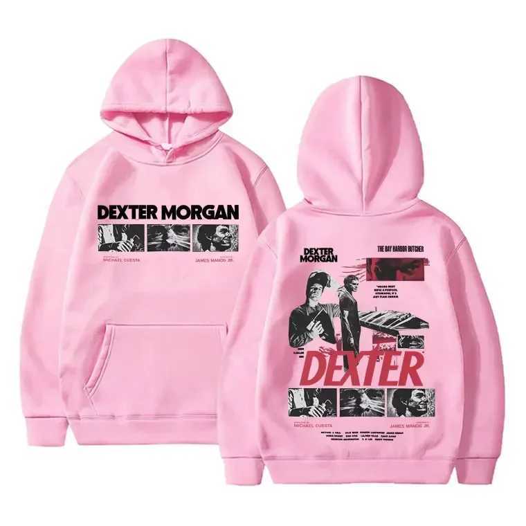 TV program Dexter Morgan The Bay Harbour Butcher Mens hoodie Casual hoodie Retro fashion Y2K Comfortable Sweatshirt J251014