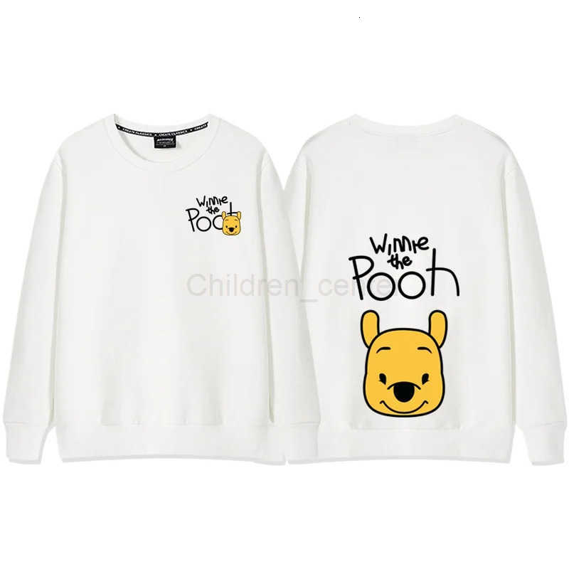 Disney Winnie the Pooh Womens Sweatshirt Womens Crew Neck Top Fashion Trend Couple Sweatshirt Couple Loose Casual Neck TopSweatshirt H251014