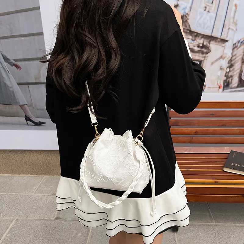 2025 New Chinese Style Drstring Bucket Bag Summer Qipao Inspired Crossbody Purse Unique Shoder Bag for Wen D251014