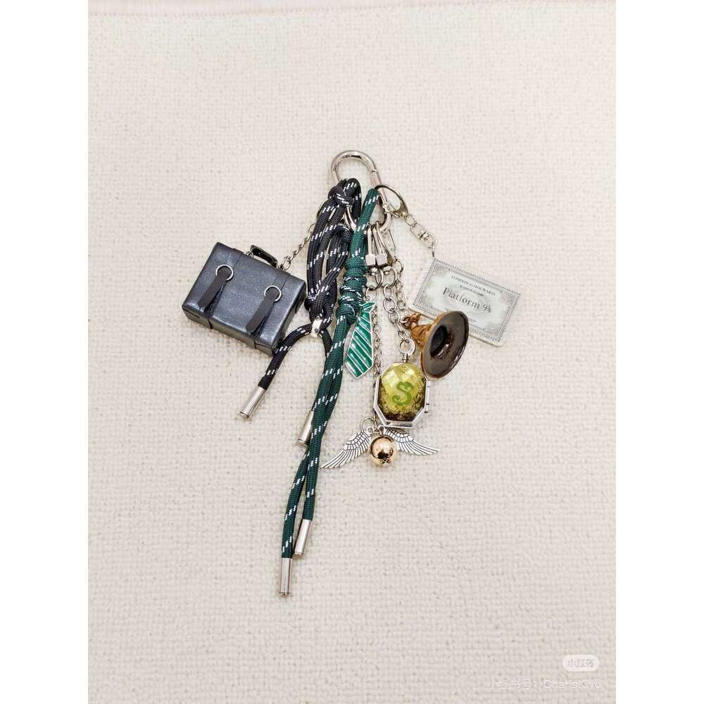 Harry Potter Magic Hat High-end Braided Rope Keychain Accessory Bag Pendant