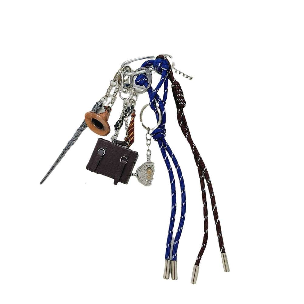 Harry Potter Magic Hat High-end Braided Rope Keychain Accessory Bag Pendant