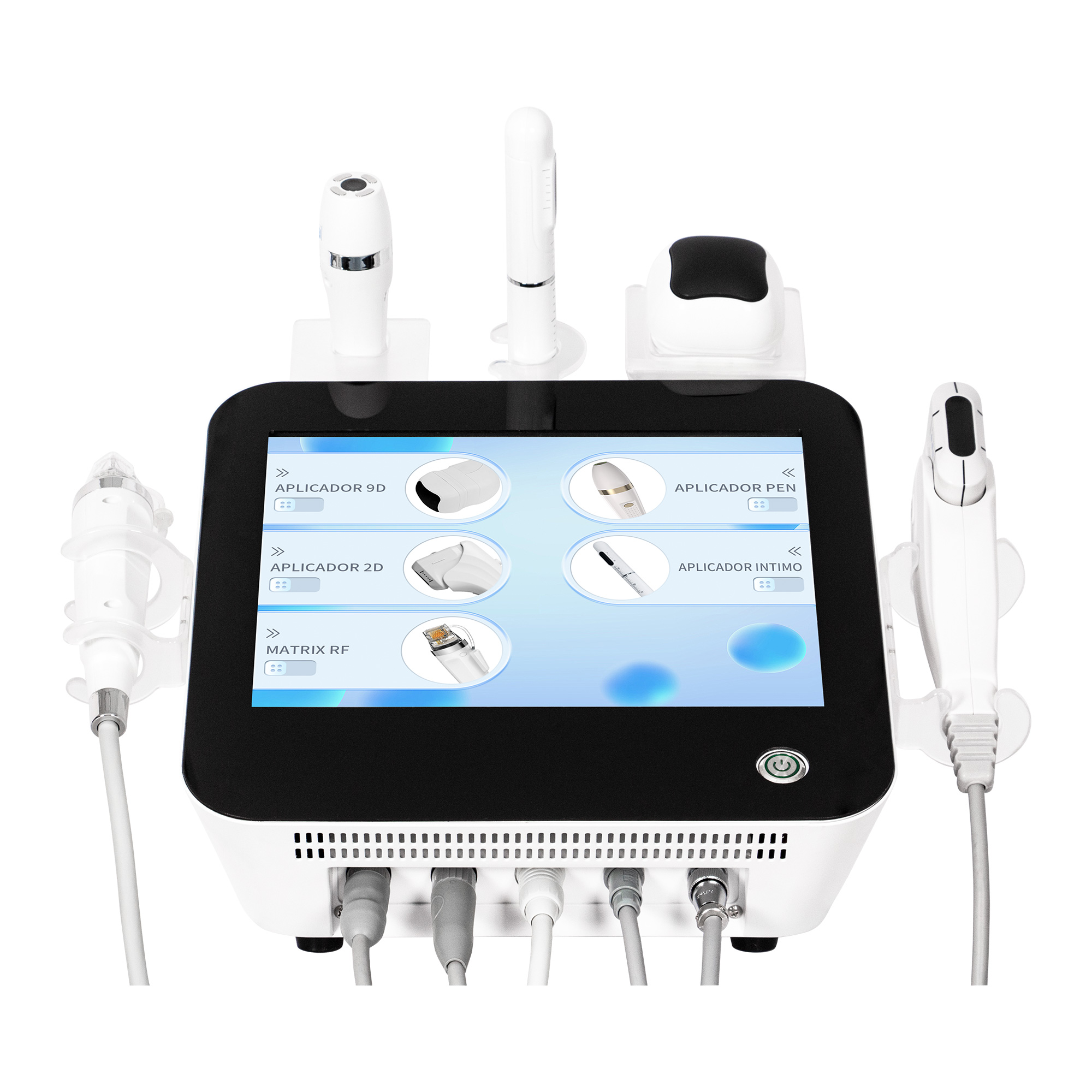 Professional 5-In-1 Hifu Device - Microneedling + Intimate Care - Eye Rejuvenation & Fat Burning - Multi-Functional Beauty Machine
