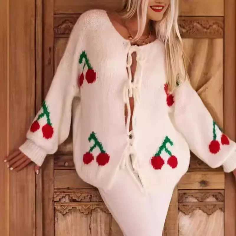 ZEKYE Womens Autumn Cloes Cute Cloes Long Sve Ropas De jeres Dress Pink Sweater Woman Cloing Autumn Cardigan W251014