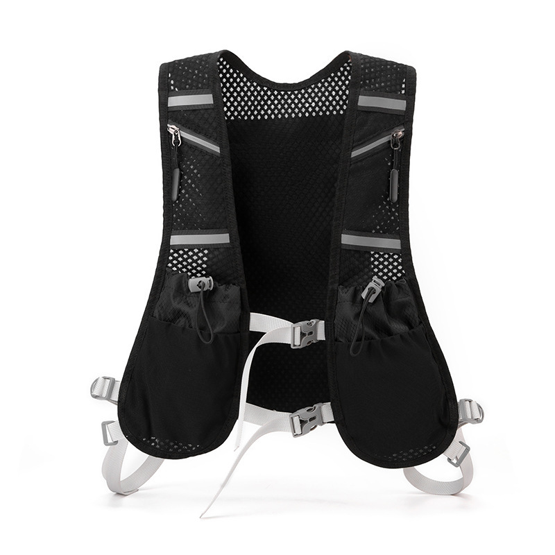 Designer Bag Trendy Cool Dark Functional Tactical Vest Bag Reflective Luxury Bag Lightweight Cycling Running Storage Phone Chest Bag