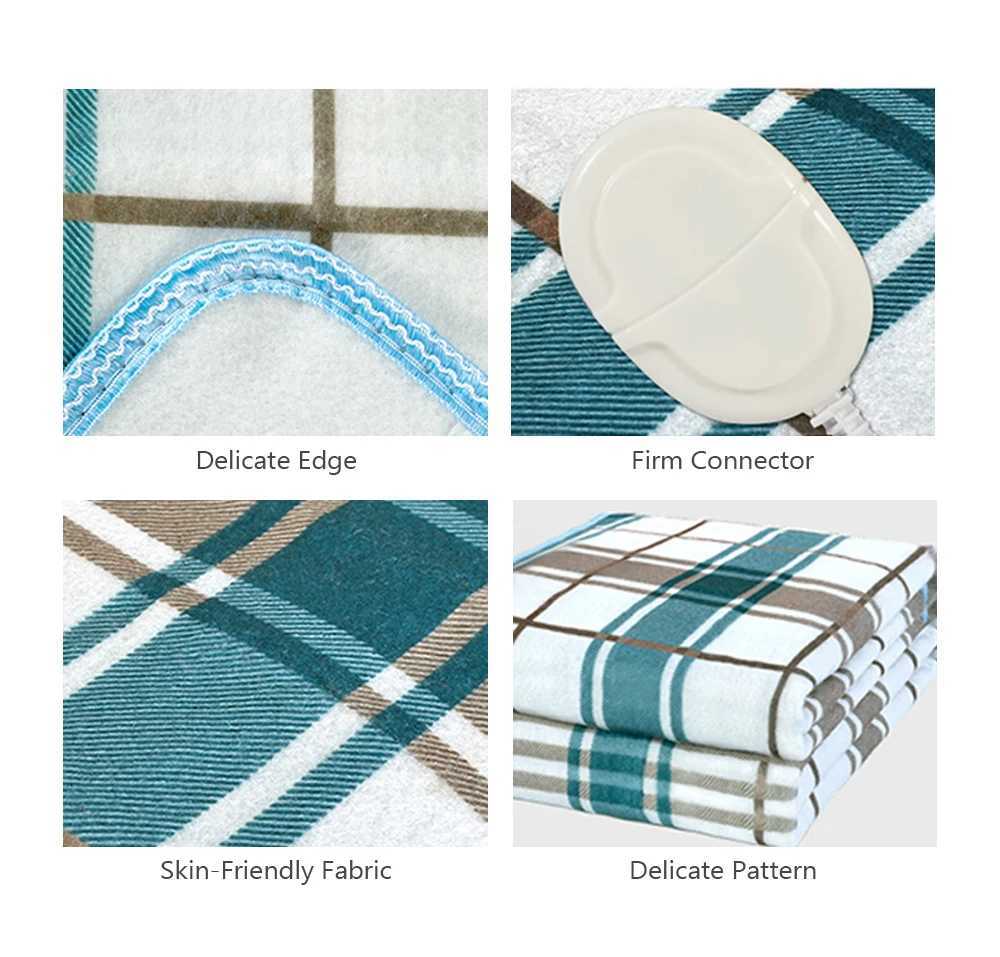 110220V Electric Blanket Thicker Heaters Electrica Smart Control Heated Blanket Winter Carpet Mat for Home Bedroom Use Y251014