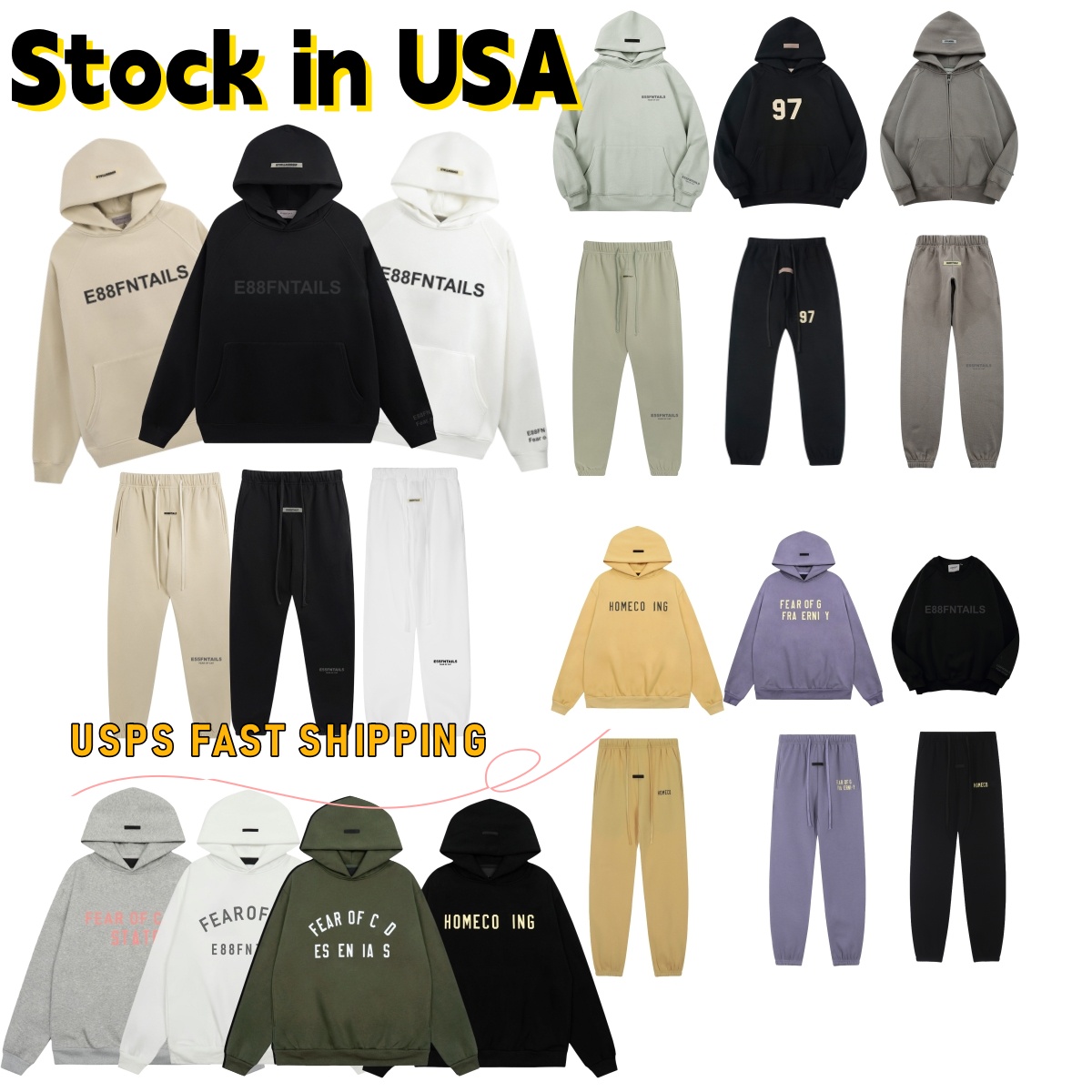 essential designer hoodie hoodie designer hoodies for men mens hoodie tracksuit designer essentials designer hoodie men 3D Letter logo Hoodie Size S-XL streetwear