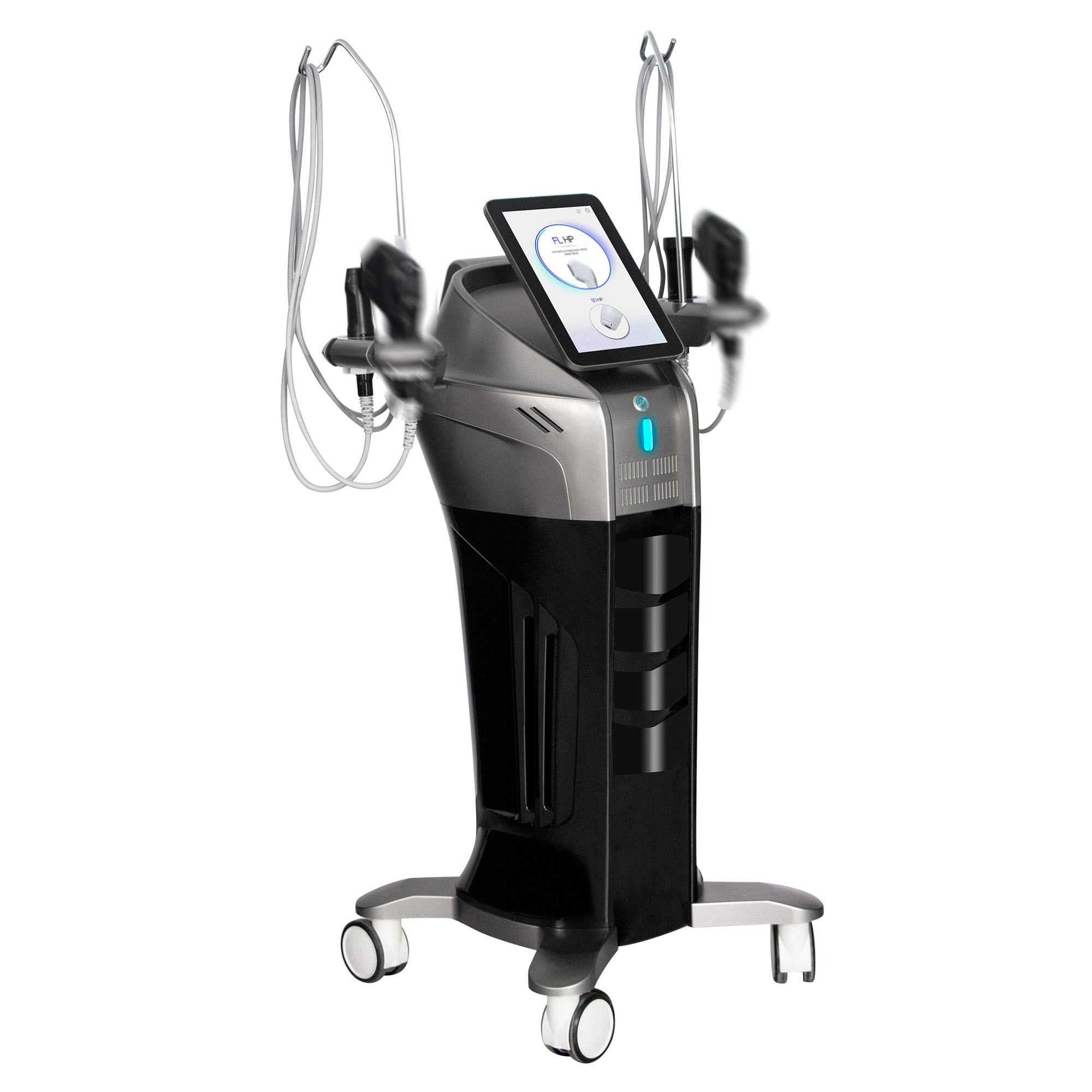 Vertical HIFU Anti-Aging Beauty Machine For Skin Firming Wrinkle Removal Face Contour Lifting And Body Shaping For Spa Or Home Care Use