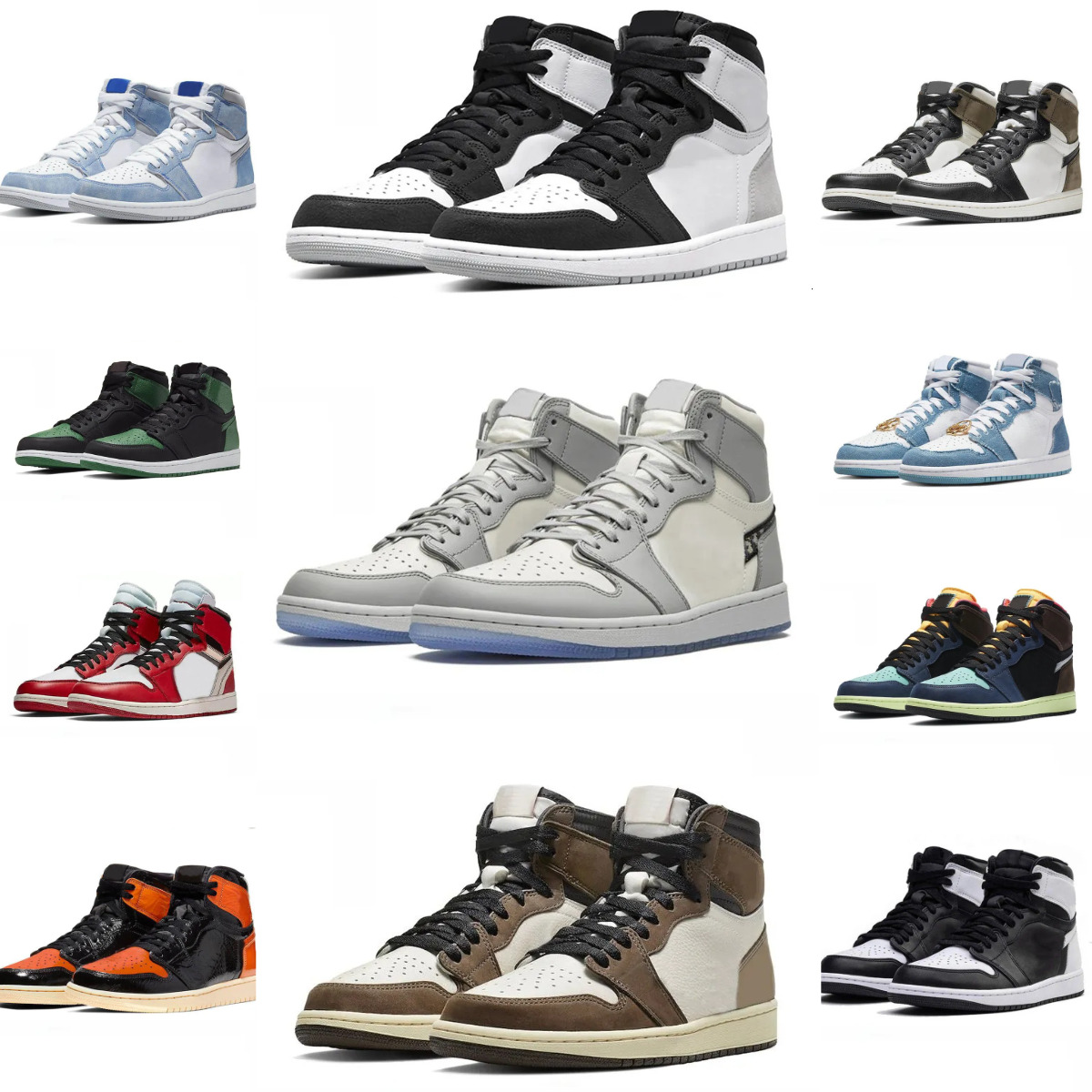 J1 1 Sports Basketball Shoes Trainers Jump Mans 1S Women High Low Chicago Reverse TS True Turbo Blue Pine Stage Haze Casual Shoe D nikes air jordans jordab1 aj1 10LU