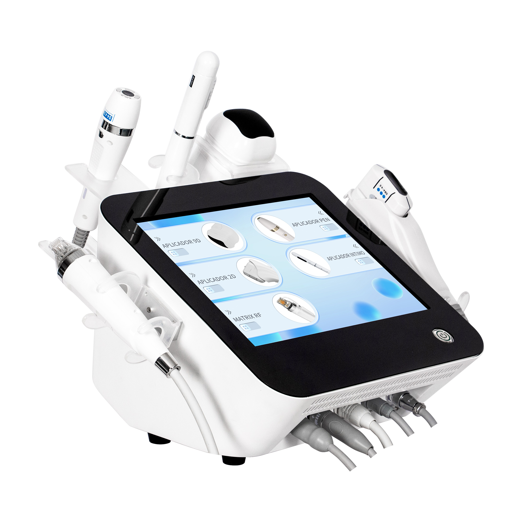 Professional 5-In-1 Hifu Device - Microneedling + Intimate Care - Eye Rejuvenation & Fat Burning - Multi-Functional Beauty Machine