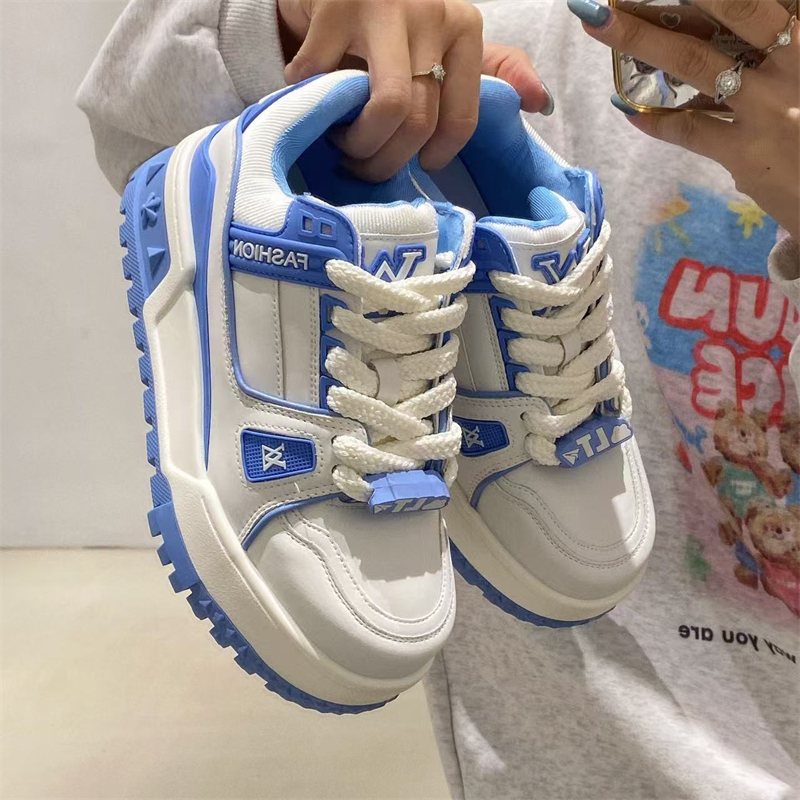 Free shipping designer womens spring and autumn new fashion casual versatile sports running shoes