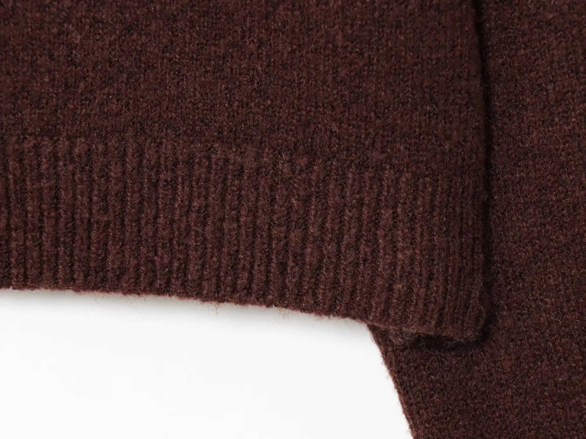 2025 New Arrival Casual Street Style Short Cardigan Soft and Comfortable Knit Jaet Womens LongSve Sweater Cardigan W251014